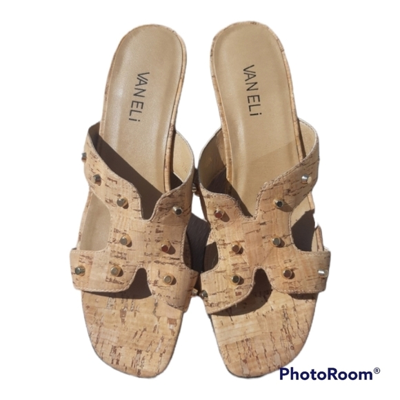 VANELI Natural Cork shoes - Picture 1 of 4